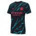 Camisa de time de futebol Manchester City Erling Haaland #9 Replicas 3º Equipamento Feminina 2023-24 Manga Curta